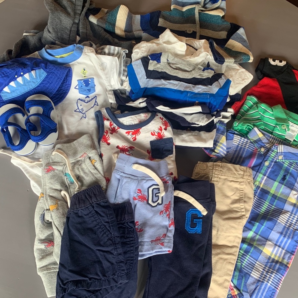 Baby gap Ralph Lauren Gymboree Lot 3-6 months blue
